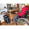 auboi petit bureau informatique fauteuil handicapé