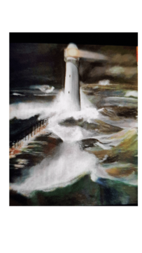 peinture Le Phare