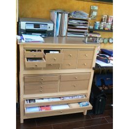 Commode atelier scrapbooking la-ville-du-bois