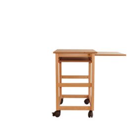 Auboi structure petit bureau plateau latéral