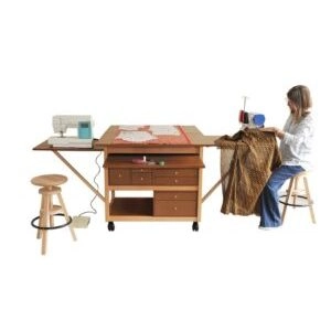 Mueble atelier de costura M+