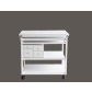 Meuble atelier 4 tiroirs 2 tablettes figurines