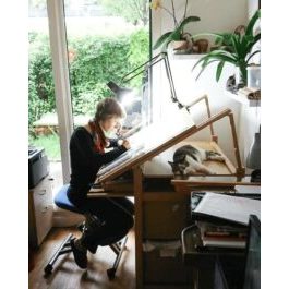 Muebles estudio creación de joya Aurélie Dufour Sèvres