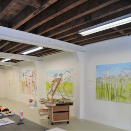 Muebles de estudio de arte Auboi galería duchamps yvetot
