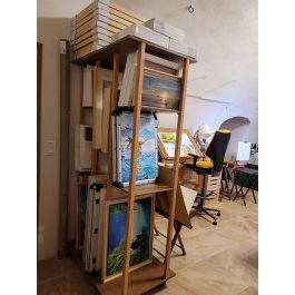 Grande soportes de lienzos ardèche Christine