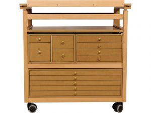 Mueble Taller de Arte / Muebles Estudio - Meuble de rangement en bois