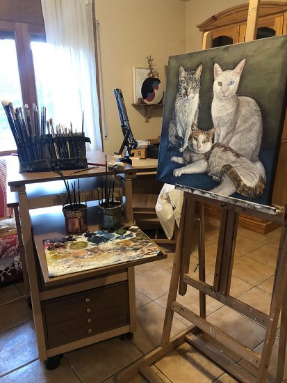 Mueble taller de arte Tuixent Espagne